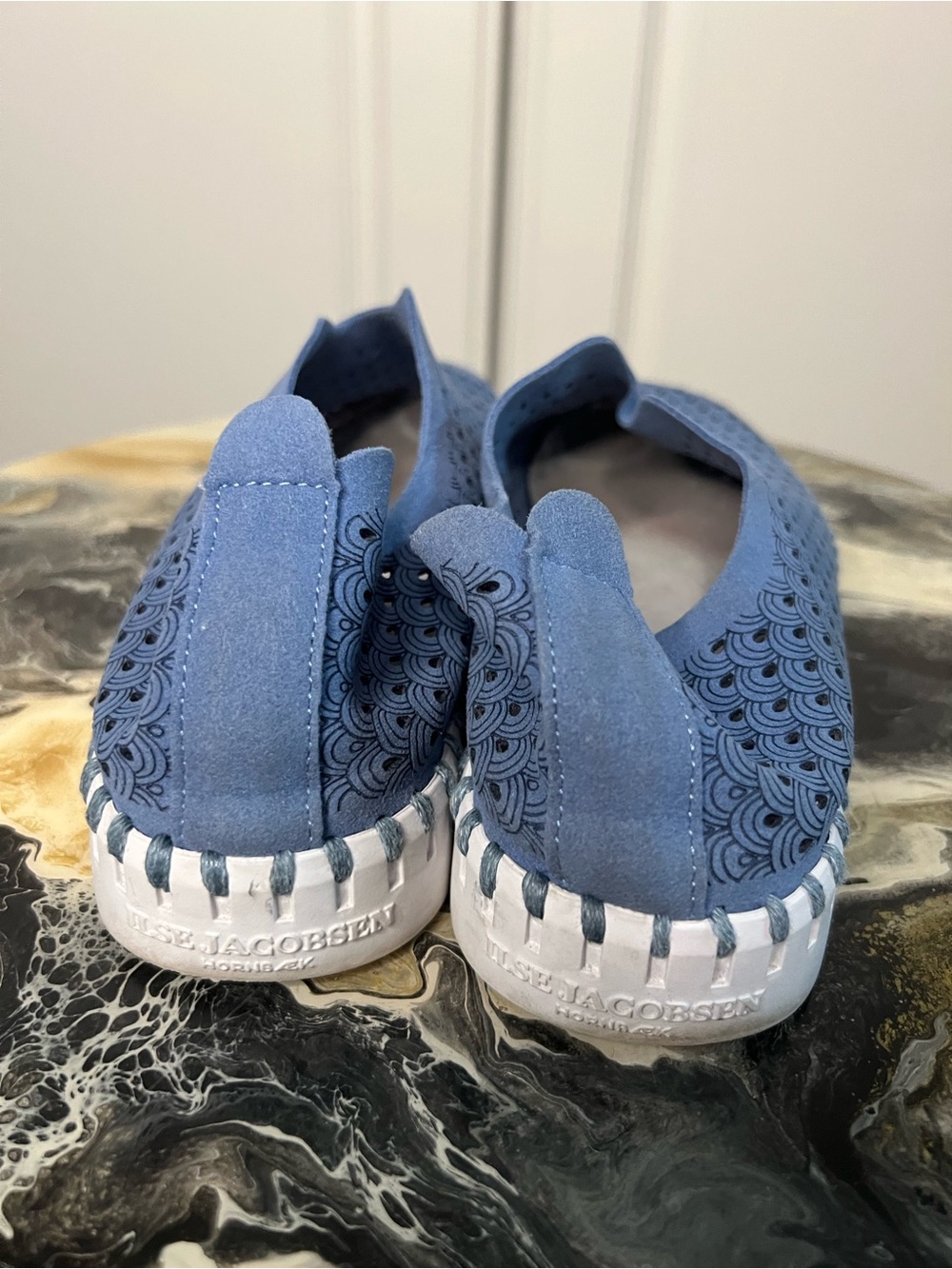 Ilse Jacobsen Tulip Slip On Blue 39 - Picture 5 of 11